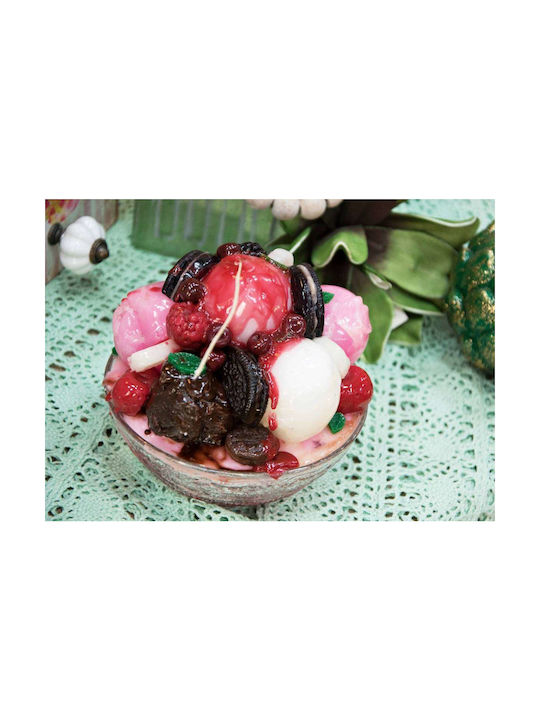 Wax Ice Cream Ball Bowl 14x12cm