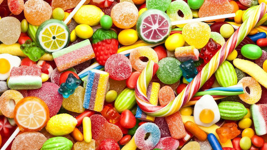 Fini Жълтици Galaxy Mix с вкус на Кисел 1бр 90гр