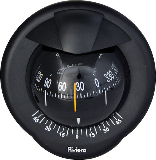 Eval BP1 Busolă pentru Barcă Busolă orizontală montată încastrat, 114x104mm
