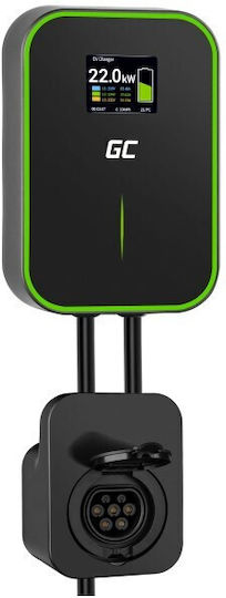 Green Cell EV15RFID Wall Mounted Three-Phase Charging Station 22kW Type 2 (EV15RFID)