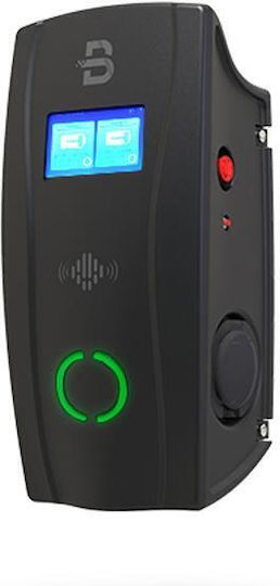 Eurolamp Beny Wall Mounted Three-Phase Charger 22kW with Built-in Cable 5m Type 2