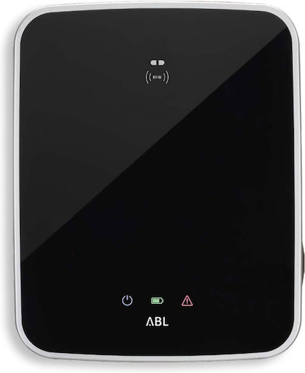 Abl-Sursum eMH3 Wandmontiert Dreiphasig Elektroauto-Ladestation 2x11kW mit Integriertes Kabel Typ 2 (3W2274)