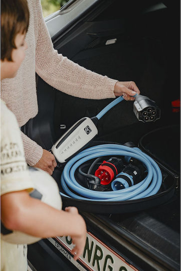 Nrgkick Tragbar Elektroauto-Ladestation 22kW mit Integriertes Kabel Typ 2 (12601000-30001002)