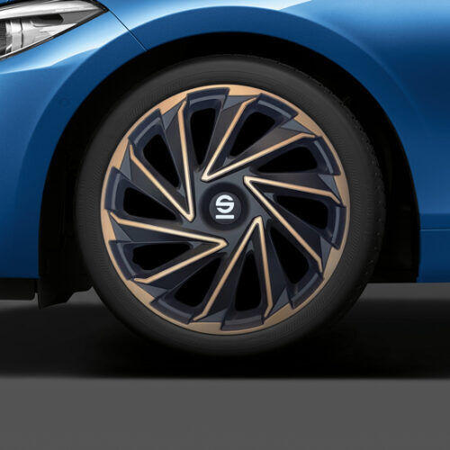 Sparco Σετ Τάσια Αυτοκινήτου 4τμχ 15" Μαύρο
