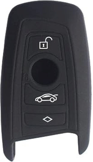 Car Key Cover Case made of with 4 Buttons for Bmw