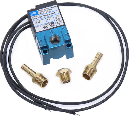 Innovate Motosports Ηλεκτροβαλβίδα MAC Boost Control Solenoid 3Port 35A ACA DDBA 1BA 12V