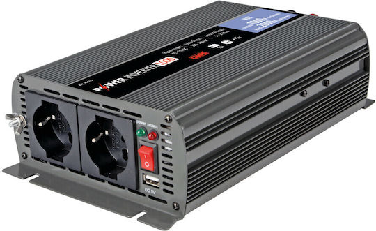 Lampa Invertor Auto 1000W pentru Convertirea 12V DC în 220V AC