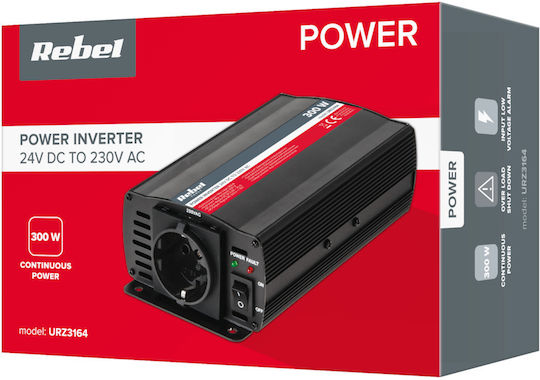 Kemot Car Inverter 300W to Converter 24V DC in 220V AC