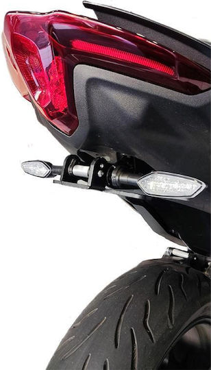 Gref Innovation Klappbare Motorrad-Kennzeichenhalter und -rahmen für Yamaha T-MAX 560 2020-2021