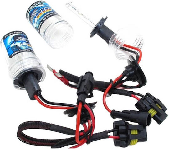 Auto Gs Xenon Σετ Φωτισμού Αυτοκινήτου H7 35W 12V Ψυχρό Λευκό