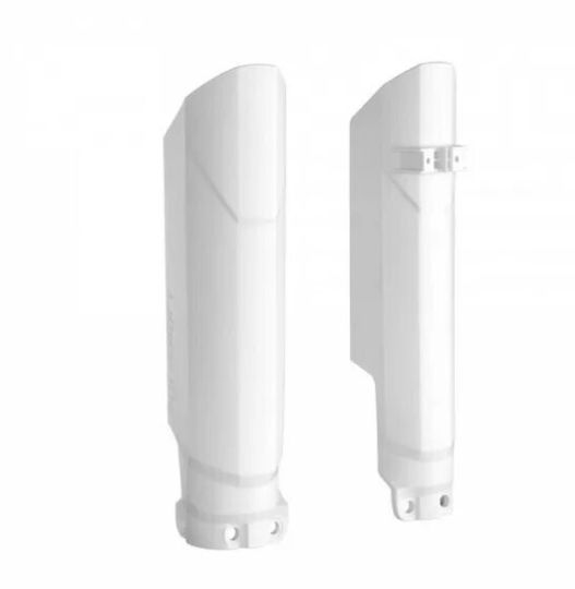 Polisport Motorcycle Front Suspension Protectors White