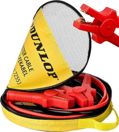 Dunlop Καλώδια за стартиране на автомобилна батерия 220Спецификация 3м