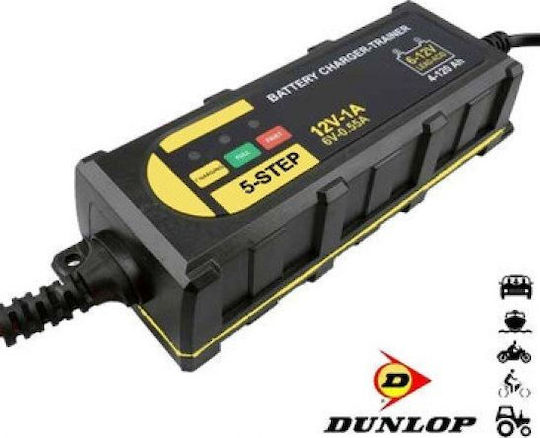 Dunlop Autobatterieladegerät 6/12V 1A