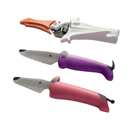 Kuhn Rikon Baby Cutlery Set made of Metal Multicolored 3pcs