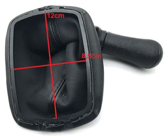 Carman Shift Knob with Bubble Ταχυτήτων με Φούσκα Ταχύτητες for Skoda Octavia 5 black