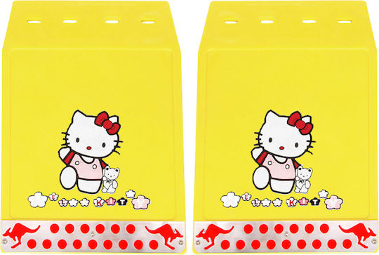 Autoline Λασπωτήρες Αυτοκινήτου Hello Kitty 35x25cm 2τμχ