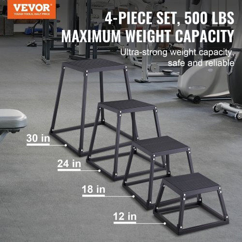 Vevor Plyometric Box 4 Pieces