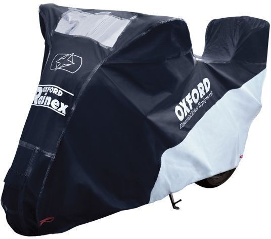 Oxford Waterproof Motorcycle Cover Rainex Outdoor Topbox Large L246xW104xH127cm