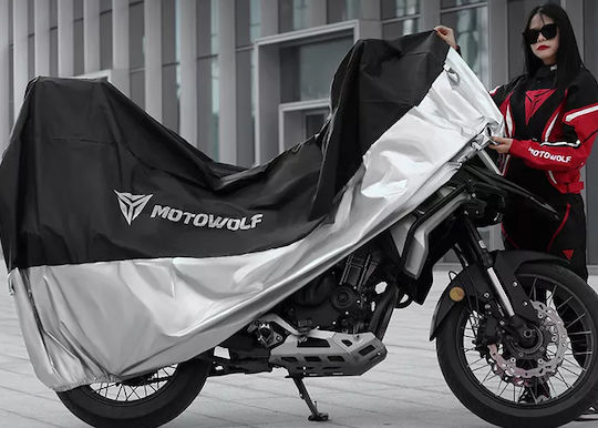 Motowolf Waterproof Motorcycle Cover XXXXL L295xW110xH140cm