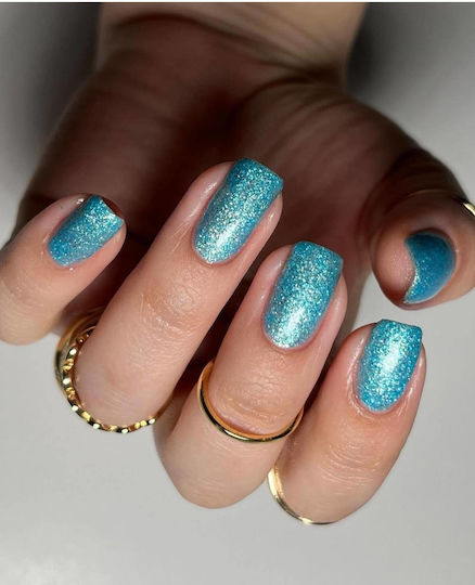Zoya Holographic Βερνίκι Νυχιών Μακράς Διαρκείας Quick Dry Γαλάζιο 15ml