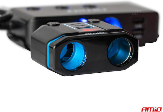 AMiO Car Cigarette Lighter Adapter 12V - 24V
