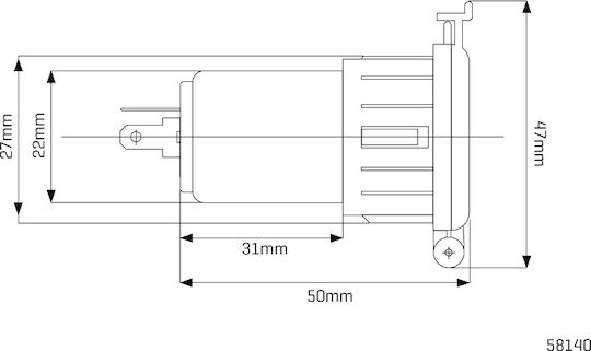 CarMotion Αναπτήρας Αυτοκινήτου 12V