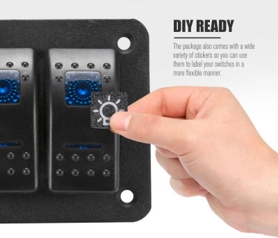 Boat Switch with Panels