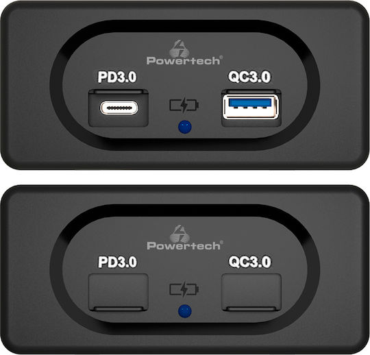 Powertech Boat Power Plug with Panels