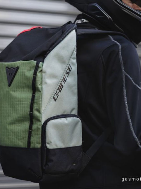 Dainese Rider Backpack Explorer D-Clutch Desert Sage Green 21lt