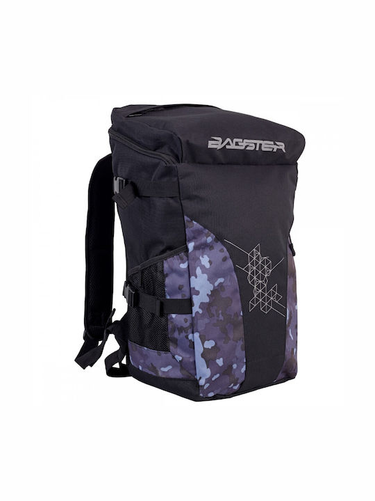 Bagster Σακίδιο Πλάτης Αναβάτη Μπλε 30lt