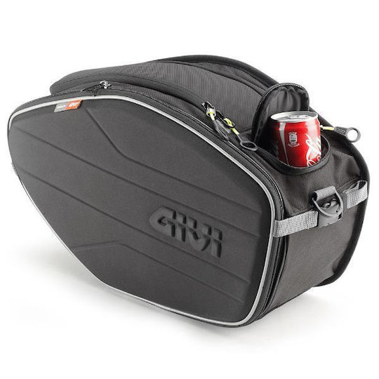 Givi Easy Range Σετ Πλαϊνές Βαλίτσες Μοτοσυκλέτας 30lt σε Μαύρο Χρώμα