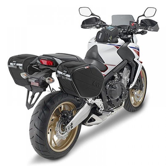 Givi Easy Range Σετ Πλαϊνές Βαλίτσες Μοτοσυκλέτας 30lt σε Μαύρο Χρώμα