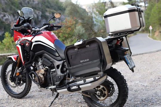 Shad Terra TR36L Πλαϊνή Βαλίτσα Μοτοσυκλέτας Αριστερή Αλουμινίου 36lt σε Ασημί Χρώμα