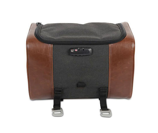 Shad SR28 Cafe Racer Schwanztasche Motorrad-Softtasche 27Es in Braun Farbe