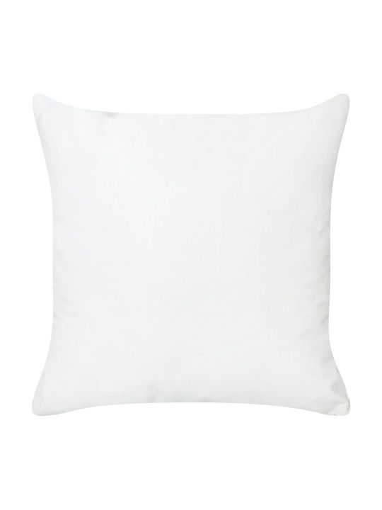 Set 2 Velvet Embroidered Cushions Fuchsia Koeleria 45 X 45 Cm Lumarko