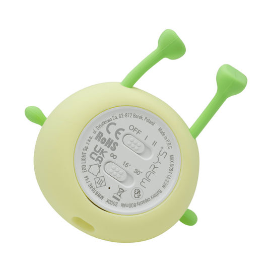 Mary's Led Kids Decorative Lamp Green 12.2x11.1x11.1εκ.