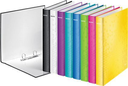 Leitz Clipboard with 2 Rings for Paper A4 White 1pcs