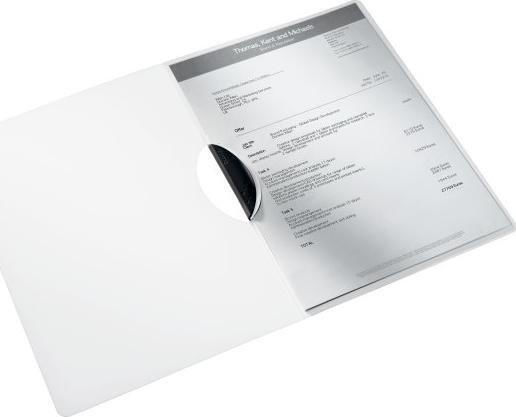 Leitz Mappe mit Clip Konferenz für Papier A4 Weiß 1Stück