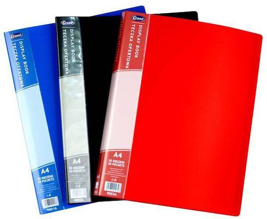 Grand Prix Clipboard with Clip Conference for Paper A4 Transparent 1pcs