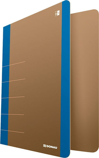 Donau Clipboard with 2 Rings for Paper A4 Yellow 1pcs