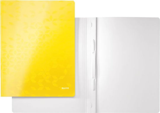 Workbook Wow A4 Yellow Cardboard Leitz 30010016