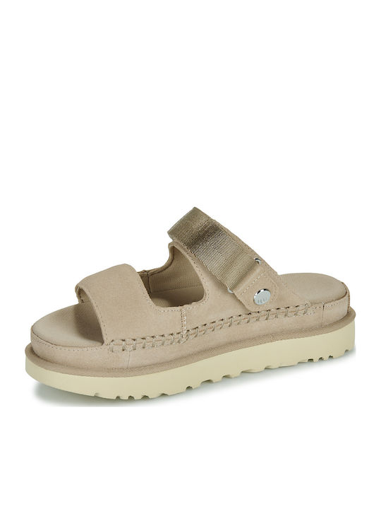 Women's Platform Shoes Beige