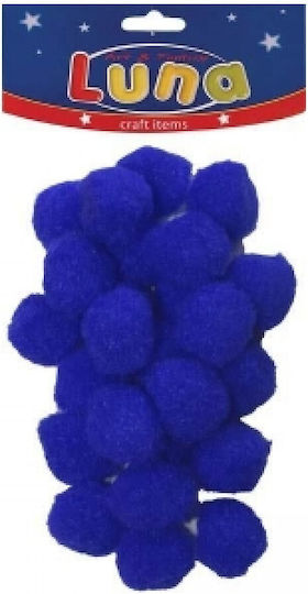 The Littlies Pom Pom Handwerk Rot Set 60Stück