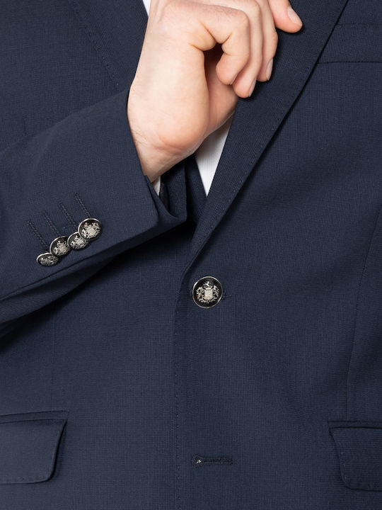 Men's Summer Suit Jacket Regular Fit Blue