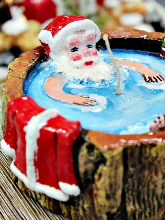 Gerakis Christmas Candle 17x7cm