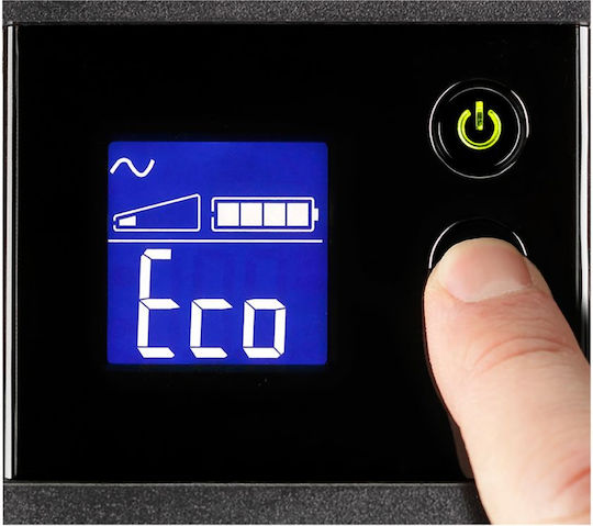 Eaton Ellipse PRO 1200 DIN UPS Line-Interactive 1200VA 750W cu 8 Schuko Prize