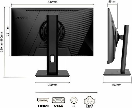 Japannext IPS Monitor 23.8" FHD 1920x1080