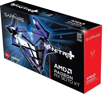 Sapphire Radeon RX 9070 XT 16GB GDDR6 НИТРО+ Видеокарта
