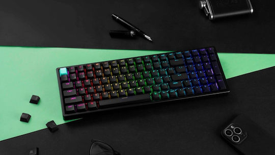 Keychron K4 HE K4H-J1 Tastatură De Gaming Fără Fir Hall Effect 96% Cu Comutatoare Magnetice Și Iluminare RGB Engleză SUA