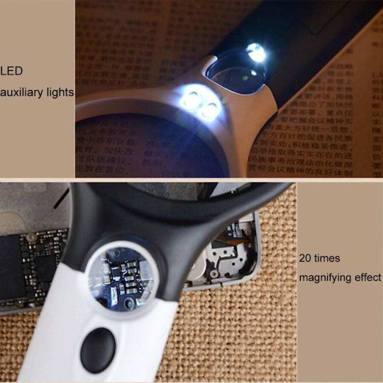Magnifying Lense with Light 1pcs